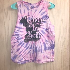 Tye-Dye Muscle Tank Top